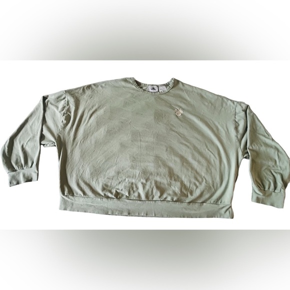 Disney Tops - Disney  vintage Green Crewneck cropped Sweatshirt
Women XL
